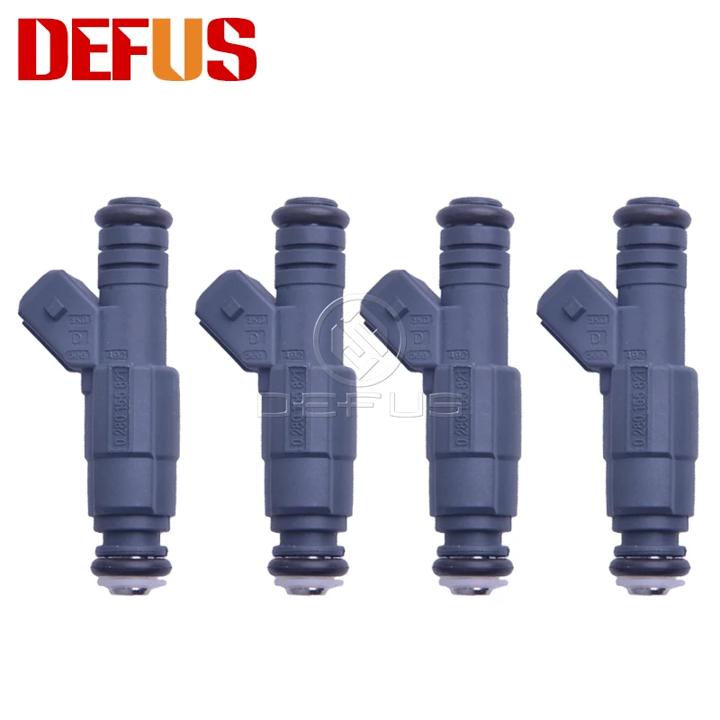 

DEFUS 4X 0280156821 47lb EV14 Fuel Injector Bico Nozzle For Ford RACING M-9593-LU47 47LB. EV14 0 280 156 821 NEW Injection Value