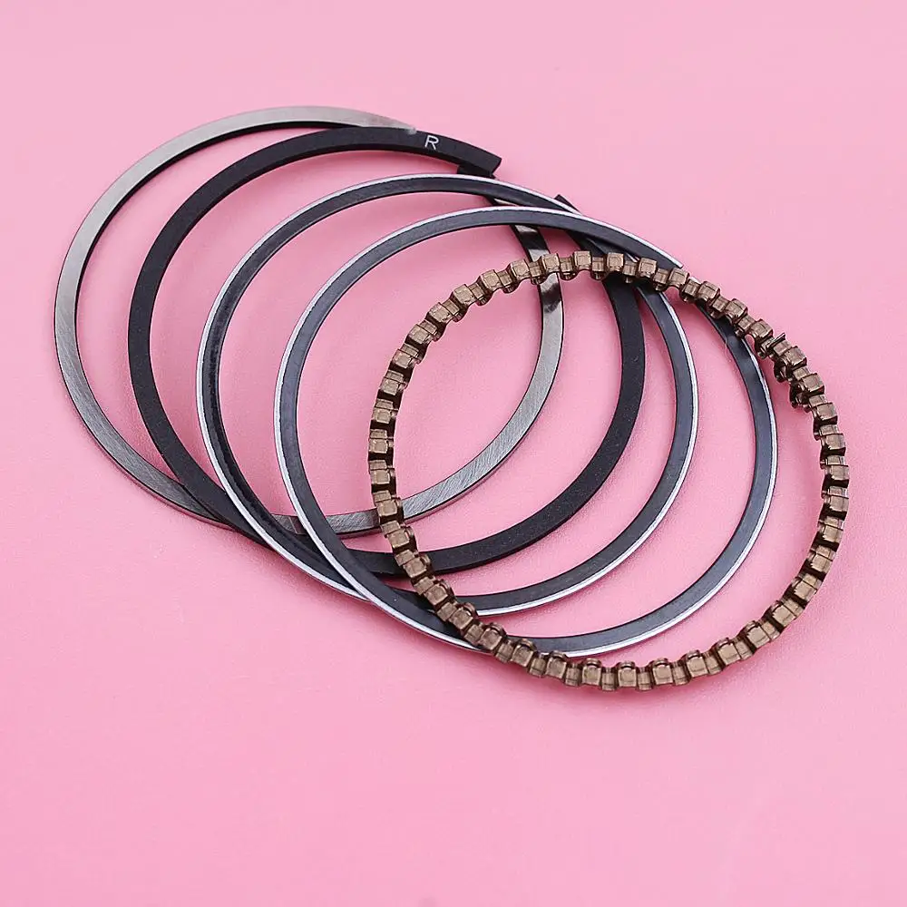 2pcs/lot 39mm Piston Rings For Honda GX31 GX35 GX35NT HHT31S HHT35S Trimmer Lawn Mower Engine Replace Spare Part