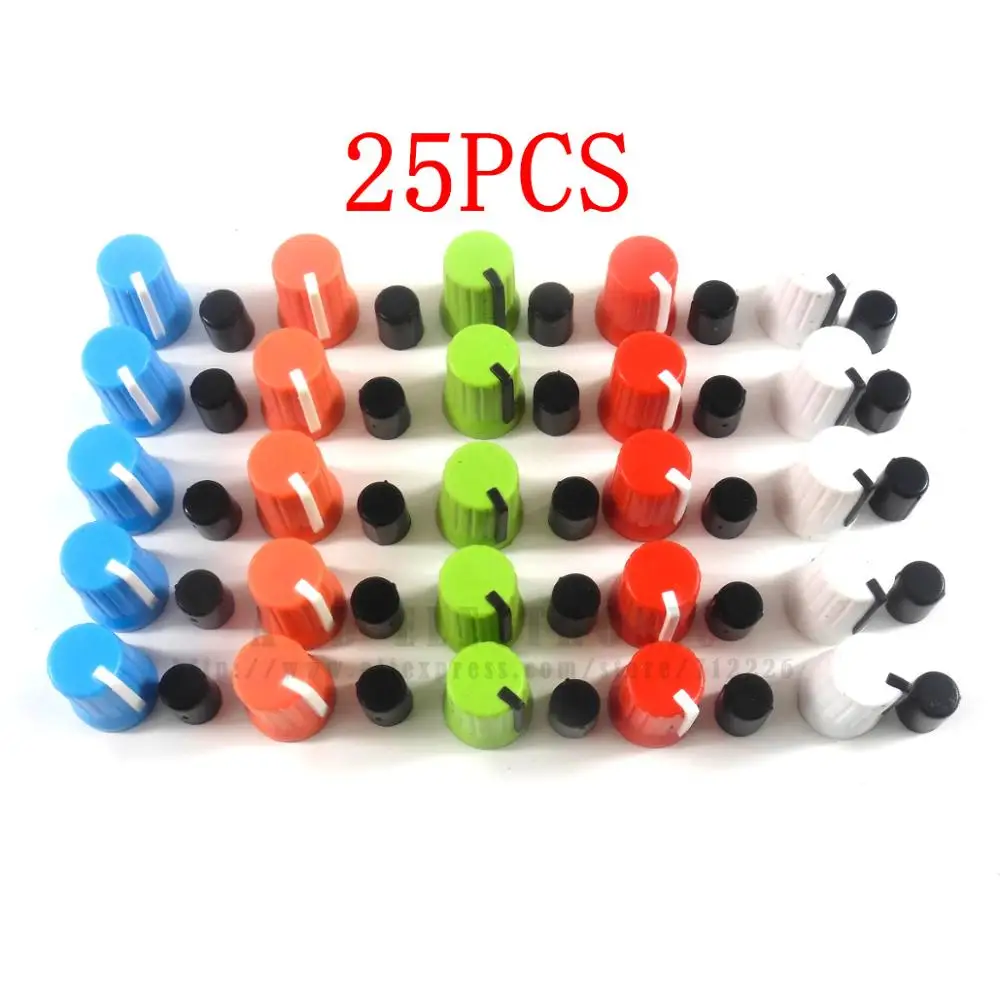 Colorful 25pcs/lot Rotary Control Knob fit For Pioneer XDJ-RX R1 RZ AERO DJM-T1 S9 DIY DJ