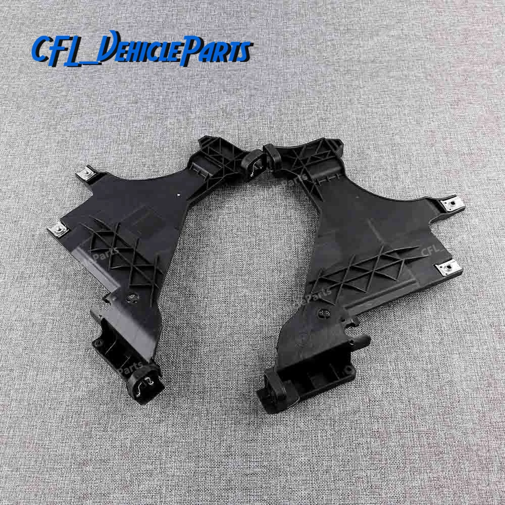 

Pair Headlight Mount Retainer Plate Bracket 8T0941453D 8T0941454D For A4 2013-2015 B8.5 Allroad A5 2012-2016 RS4 2013-2016