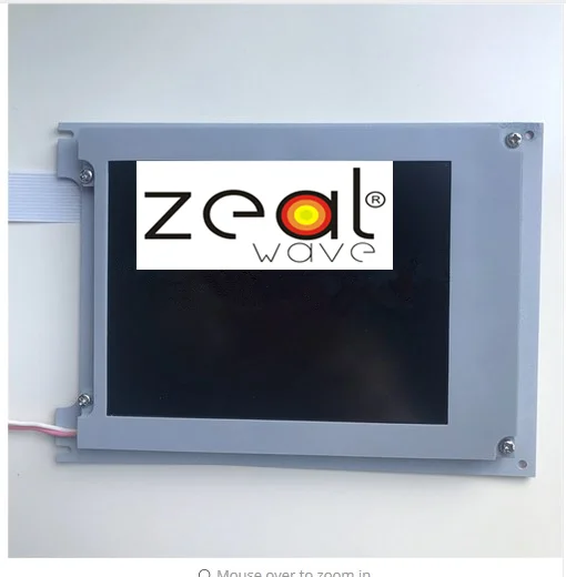 For SP17Q001 6.4' monochrome LCD Panel  Display Screen of techmation HMI for haitian injection Molding Machine (REPLACEMENT)