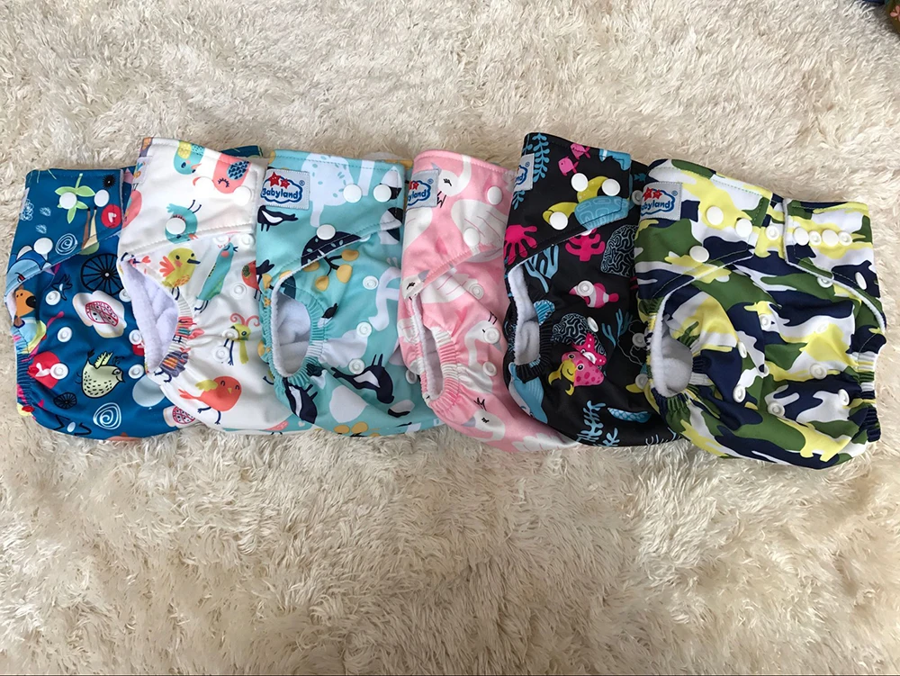 Gratis Verzending Babyland Baby Doek Luiers Mijn Keuze Ontwerpen Herbruikbare Wasbare Microfleece Nappy Zak Luier Covers Factory