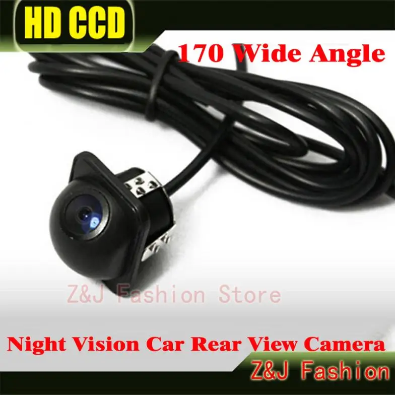 170 Wide Angle night Car Rear View Camera Front Camera Viewside Camera Reverse Backup Color Camera 6M Cable