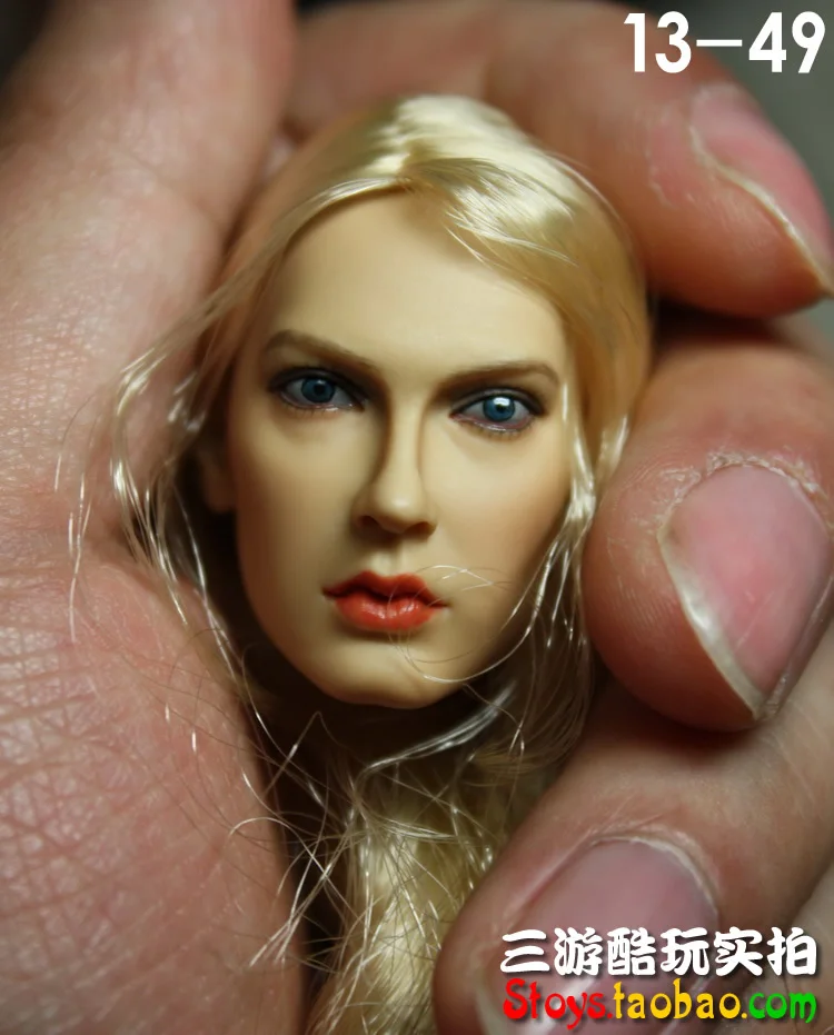 1/6 scale figure accessories female head shape for 12