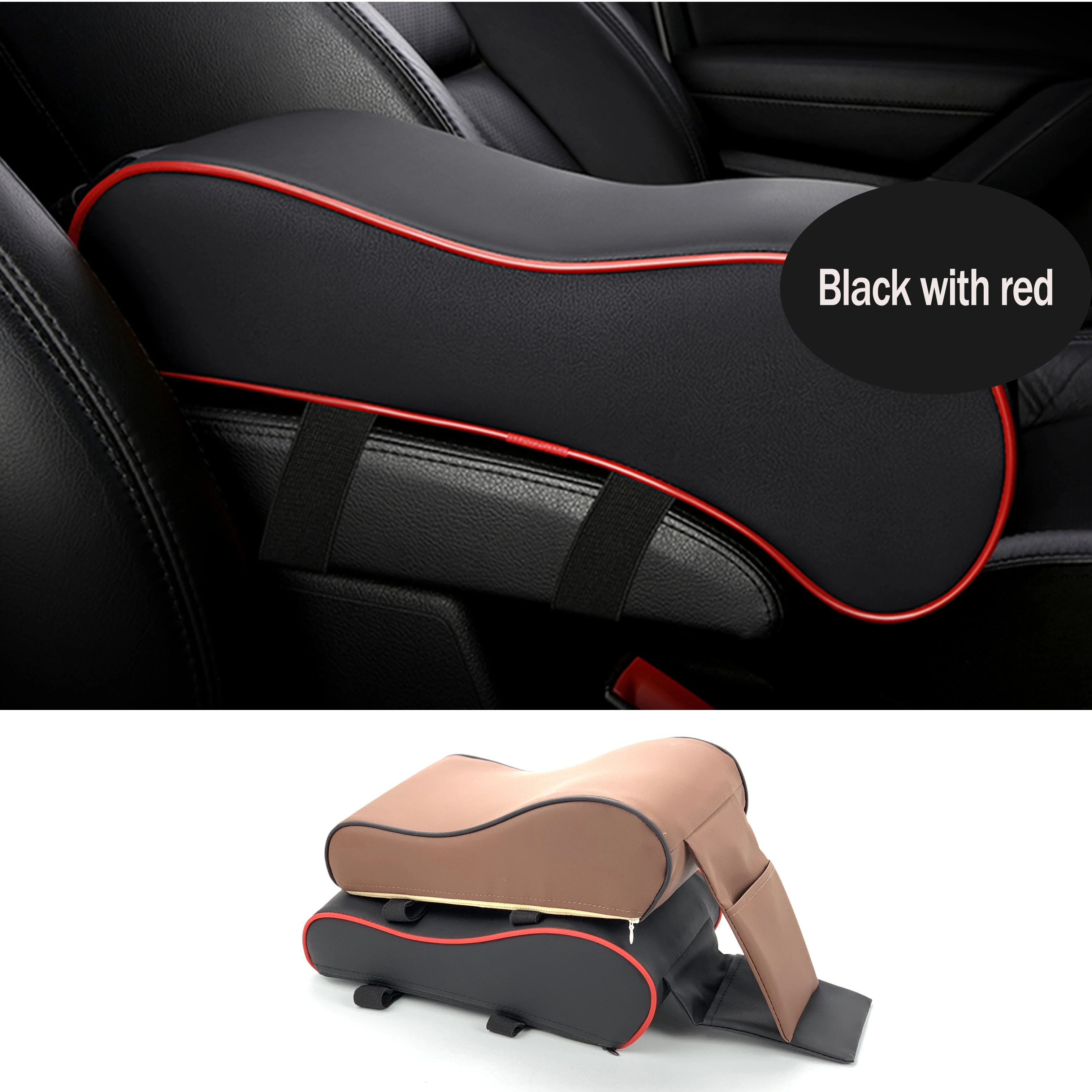 Car Armrest Pad For SsangYong Actyon Turismo Rodius Rexton Korando Kyron Musso Sports XLV Tivolan LIV-2 XAVL