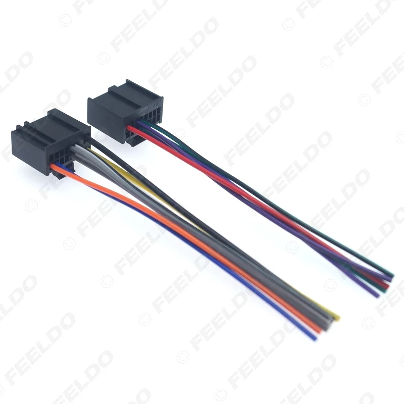 Adaptador de arnés de cableado de instalación de Audio estéreo ISO para coche, 10 pares, para Chevrolet Captiva Enclave Silverado tahole, Cable de Radio CD/DVD