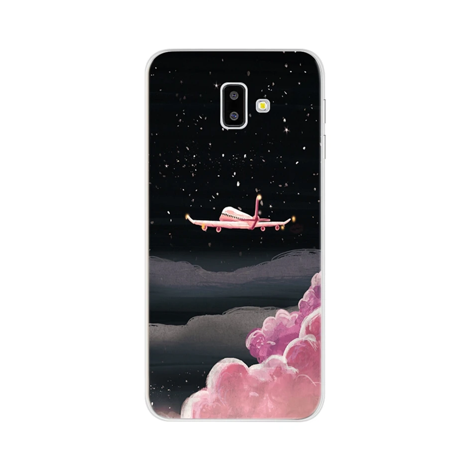 Case For Samsung Galaxy J4 J6 Plus 2018 Samsung J4 J6 J8 J 4 6 Plus 2018 Case tpu Painting Silicone soft Back Phone Cases Cover