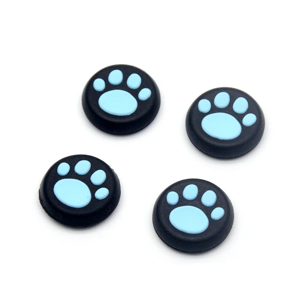 4Pcs ซิลิโคน ThumbStick Grip CAP Gamepad Controller จอยสติ๊กปุ่มสำหรับ Sony PS4 /PS3 สำหรับ Xbox One/360 CONTROLLER