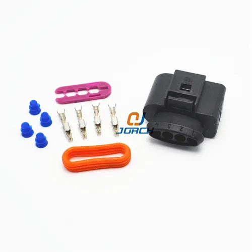Imagen 2 del producto 4 pines 3,5 serie AUDI VW Skoda VAG adaptador de extensión de bobina automotriz conector de cable eléctrico enchufe 1J 0973724