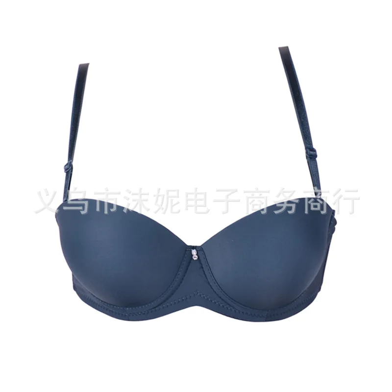 Fashion Young women push up bra Padded 1/2 cup sexy women Bra underwire support chest Push Up bra support breast thick sexy bra