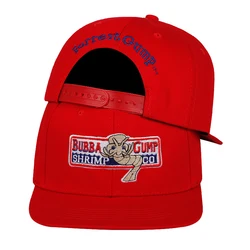 BUBBA GUMP Cap krewetki CO ciężarówka czapka z daszkiem mężczyźni kobiety Sport lato czapka typu Snapback kapelusz Forrest Gump kapelusz z możliwością regulacji