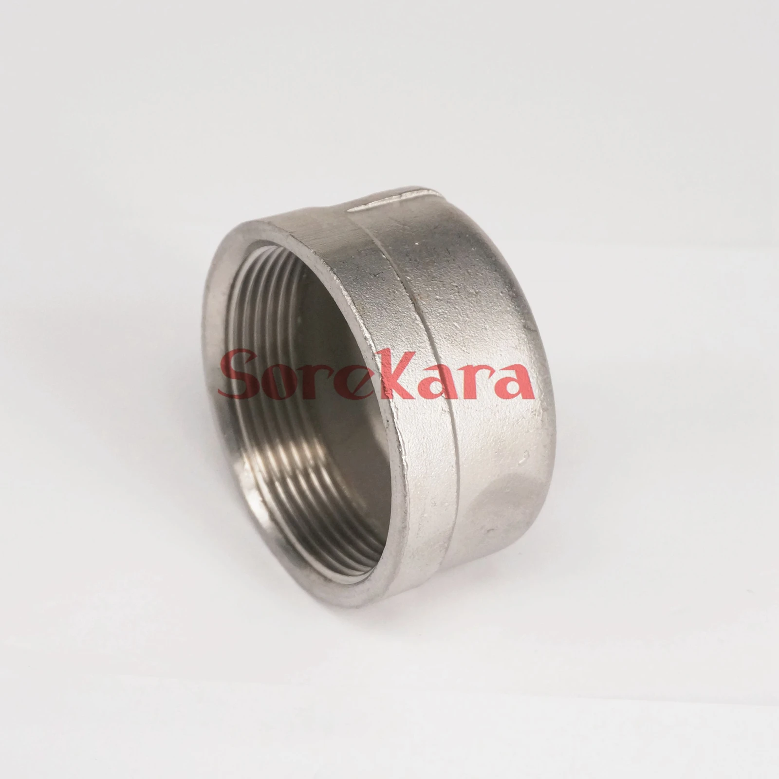 

2" BSP Female Thread 304 Stainless Steel Pipe Fitting Countersunk Plug Round head socket Operating pressure 2.5 Mpa