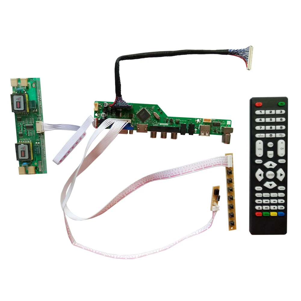 

HDMI-совместимая плата контроллера USB AV VGA ATV PC LCD для 21,6 дюймов 1366x768 V216B1-LE1 светодиодный LVDS монитор ЖК-экран