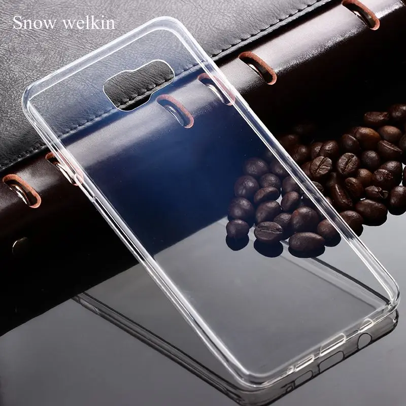 Snow Welkin Transparent Clear Silicone Soft Ultra Thin TPU  Back Cover Case For Samsung Galaxy A3 2016 A310F A5 2016 A510 A510F