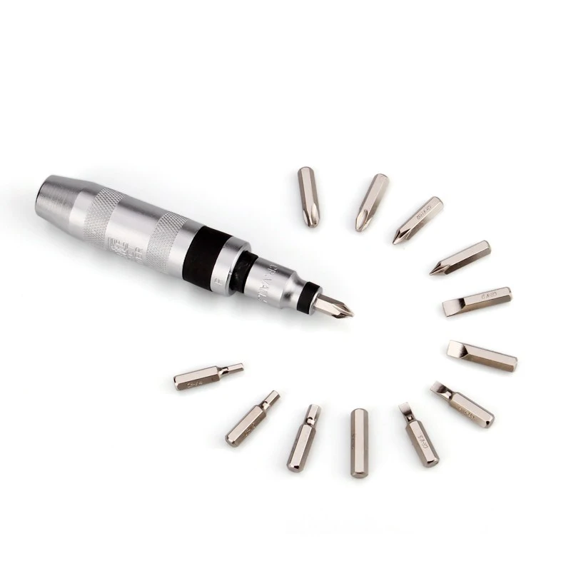 

13pcs Positive and negative blow Stubborn screw Heavy Duty Impact impact screwdriver Bits Set Case Tools For Loosen Screws