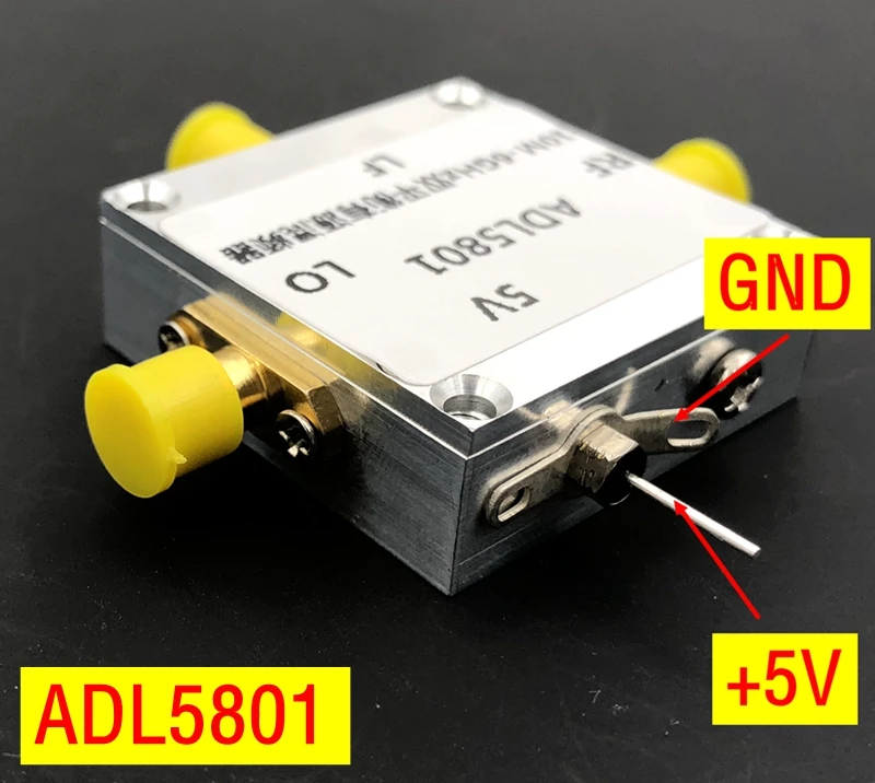 1PC ADL5801 Module Double Balanced Active Mixer Module Up-Down Mixing Down-Frequency Balun Coupling