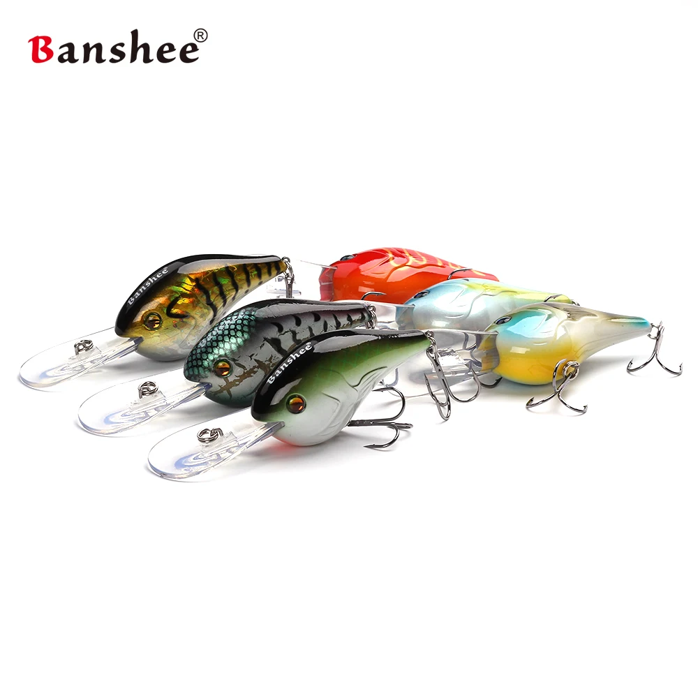 

Deep Diving Crankbait fishing lure VC02 6pcs Diving Depth 2-3m lure set Artificial bait Floating Wobblers Fishing Tackle