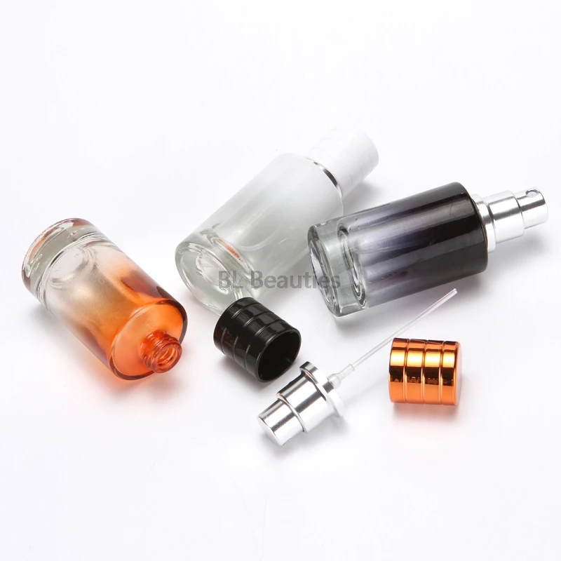 200pcs/lot 20ml 30ml Empty Glass Perfume Bottles Spray Atomizer Refillable Bottle Scent Case For Traveling