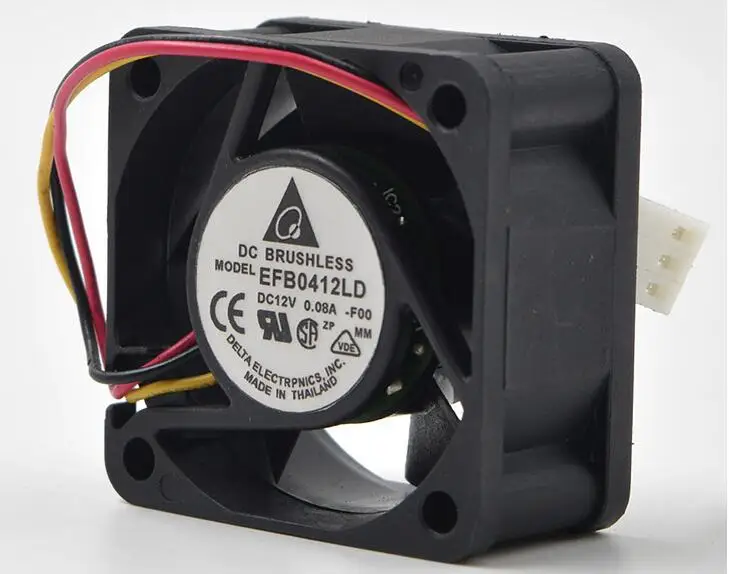 

4020 0.08A 12V 4CM EFB0412LD 1U silent chassis power switch fan