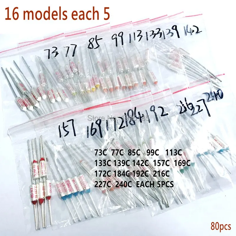 16 Values=80Pcs Ass…