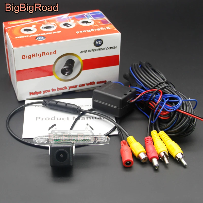 

BigBigRoad Car Rear View Parking CCD Camera For Volvo S60L S40L V70 XC70 XC 70 V40 C70 S40 S60 S80 V60 S80L Night Vision