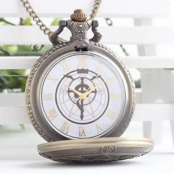 Fullmetal AlchemistTo advance the giant wings of liberty Black Butler números romanos relojes de bolsillo