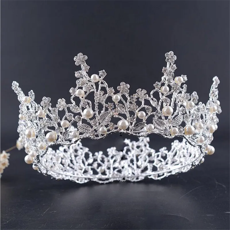 CC Jewelry tiaras and crowns tiara for bride handmade bridal crown wedding hair accessories for women marriage hairwear HG793