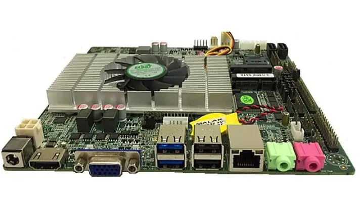 New Original Mini-ITX Mainboard For Intel Core i3-3217 CPU IPC SBC Embedded Motherboard Ivybridge with 6*COM 1*Giga LVDS DC12V