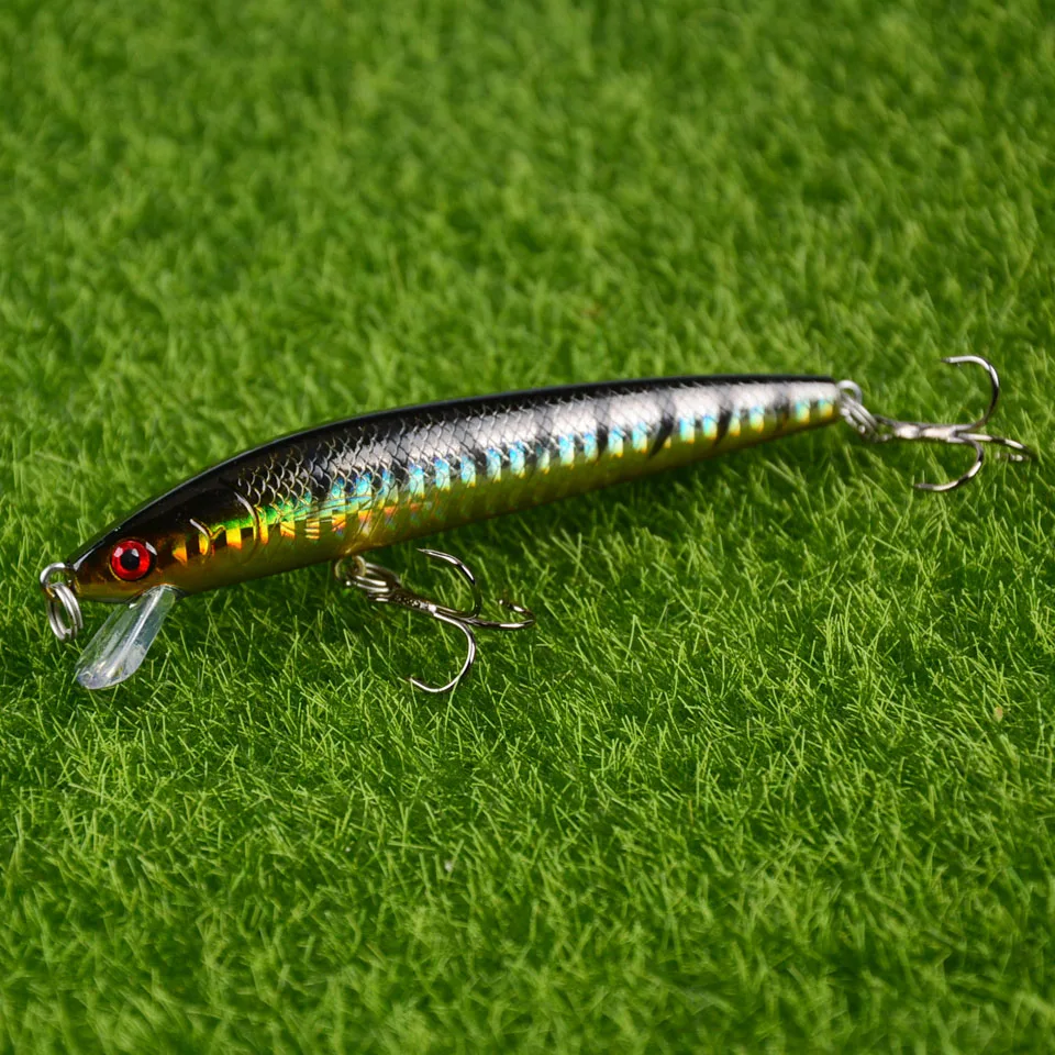 LINGYUE 9.2cm 9.2g Fishing Lure Minnow Crankbait Hard Bait Tight Wobbler Jerkbait 10 colors Floating Fish Swimbait Pesca H052