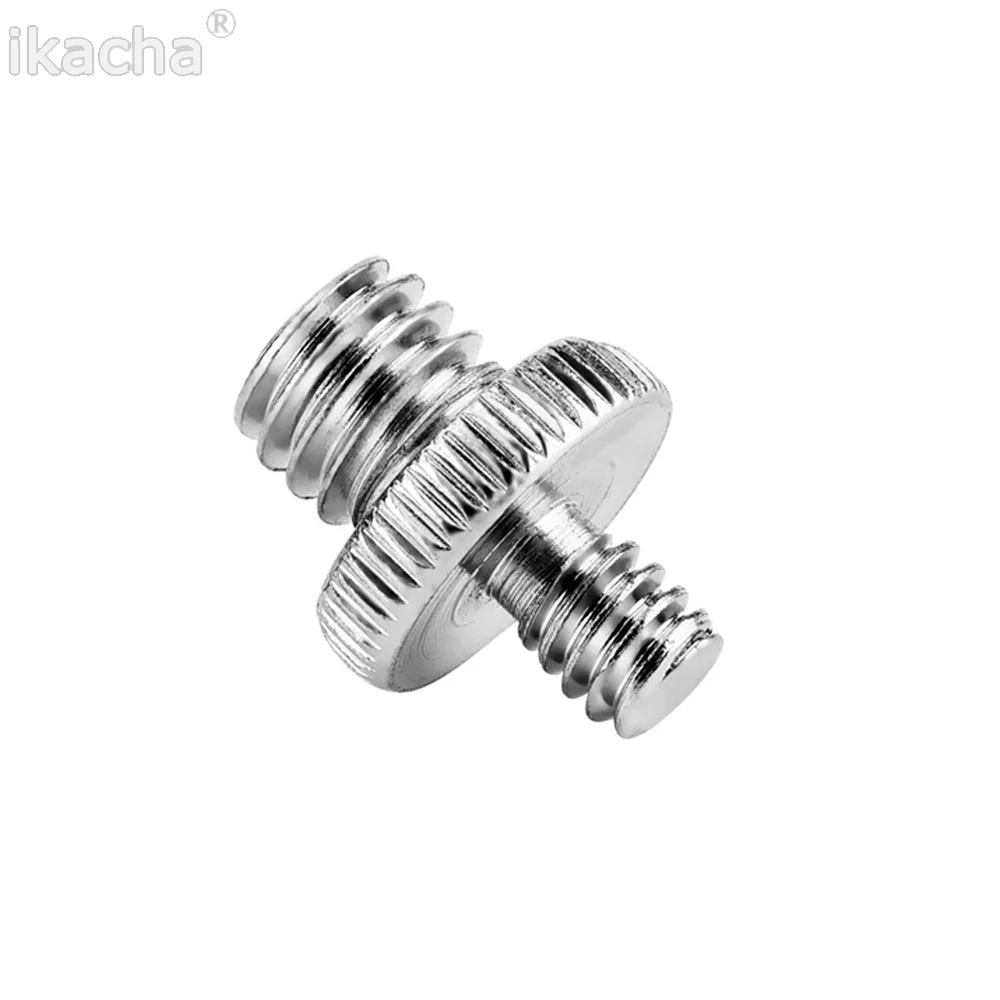 5 قطعة/الوحدة كاميرا DSLR SLR 1/4 "الذكور إلى 3/8" الذكور الخيوط المعدنية المسمار محول كيت ل كاميرا ترايبود حامل جبل اكسسوارات