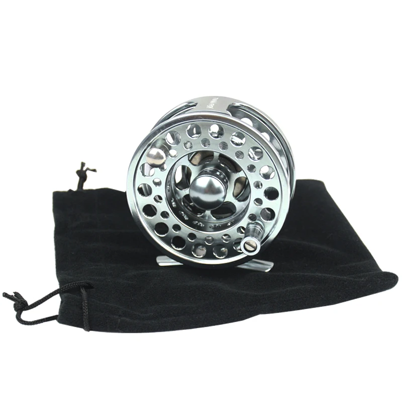 3/4 5/6 7/8 9/10 WT Aluminum Fly Fishing Reels CNC-machined Large Arbor Fly Reel 2+1BB 1:1 For Trout Fishing Accessories