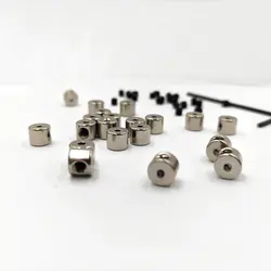 SONGLONG 5mm Pin Terug 10、20、50、100 stks/set Pin Keepers Vergrendeling Pinkeepers Terug Met Sleutel Biker ZEER HOGE KWALITEIT LAGE SCHIP