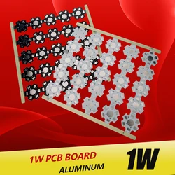 1W 3W 5W LED Heat Sink Aluminum Base Plate PCB Board Substrate 20mm Star RGB RGBW DIY Cooling for 1 3 W Watt LED