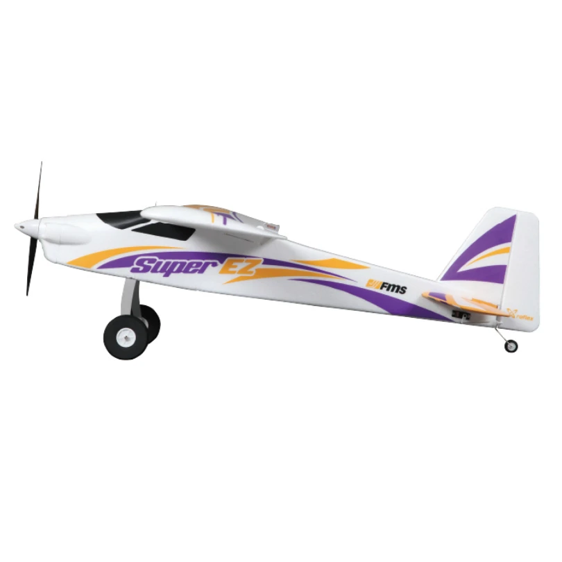 FMS 1220mm Super EZ V4 Trainer Beginner RC Airplane 4CH 3S with Gyro Floats (optional) PNP Water Sea Plane Hobby Model Aircraft