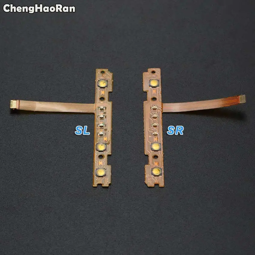 

ChengHaoRan 2PCS New Replacement Part SL SR Button Flex Cable for Nintendo Switch NS Joy-Con Left Right Button Key Flex Cable