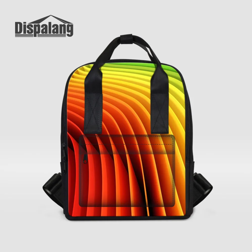 

Dispalang Designer Colorful Backpack For Women Laptop Backpacks Girls School Bags For Teenagers Summer Travel Bag Mochilas Mujer