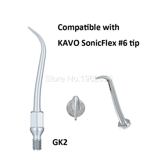 

5pcs/lot GK2 Scaler Tips Tools for KAVO Dentist Dentistry Instrument Dental Equipment Ultrasonic Scaling Tip Compatible KAVO