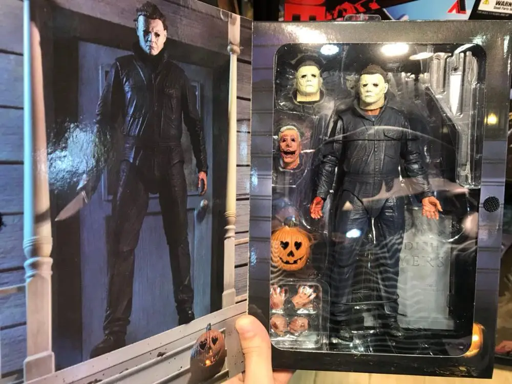 Classic US Movie Halloween Michael Myers Action Figure Model NECA