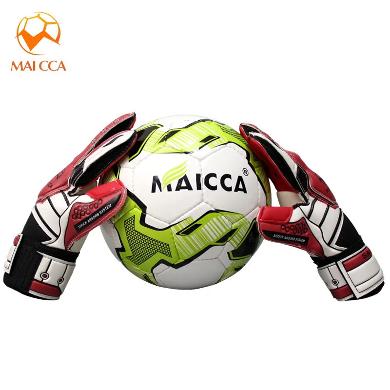 Professional Antiskid Latex Soccer Goalie Football Kids for Children Soccer Football Training Goalkeeper Gloves