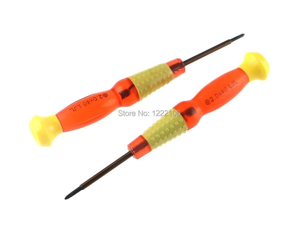 50 шт. крестовая профессиональная отвертка 2,0*40 мм для контроллера PS3/PS2, разборная отвертка, инструмент для ремонта