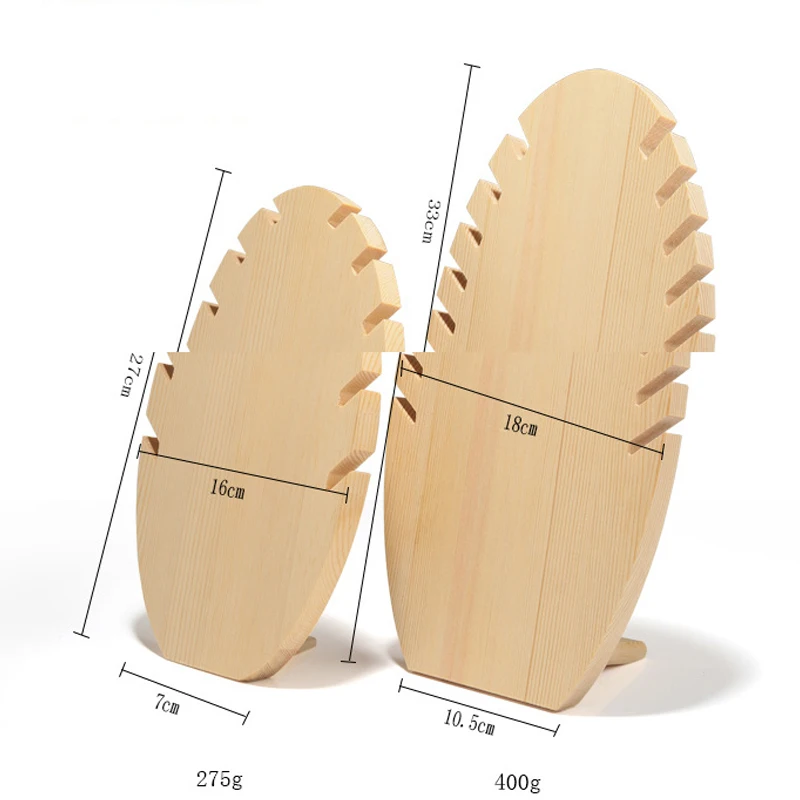 New Design Wooden Necklace Display Holder Jewelry Display Stand Showcase Necklace Display Stand Storage Big and Small Size
