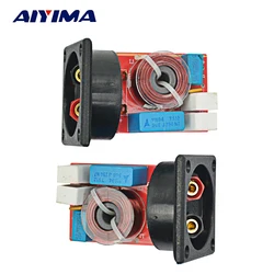 AIYIMA 2Pcs 2-Way Crossover Filters 2 Unit Hi-Fi Speaker Frequency Divider With box