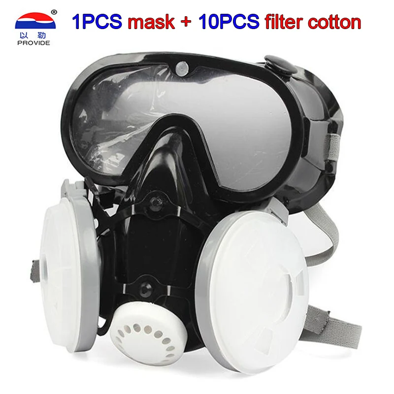 9600A dust gas mask high quality Anti-fog Full face respirator mask Spray paint smoke Synthesis protective mask