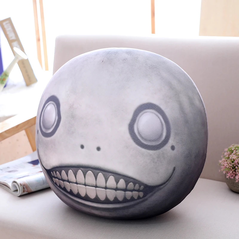 Juguete de almohada de peluche EMIL divertido, muñeco suave de cabeza completa Nier: juguete de peluche de simulación Automata, regalo creativo para amigos, 20cm