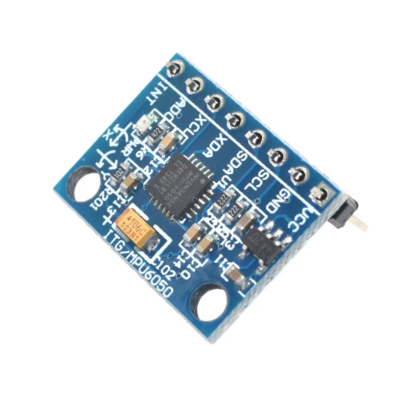 5 Chiếc GY-521 MPU6050 MPU-6050 Cảm Biến Cho Arduino 3 Trục Con Quay Hồi Chuyển Gia Tốc Diy Robot Thông Minh Đồ Chơi Bộ Xe Ô Tô Xe Tăng khung Xe