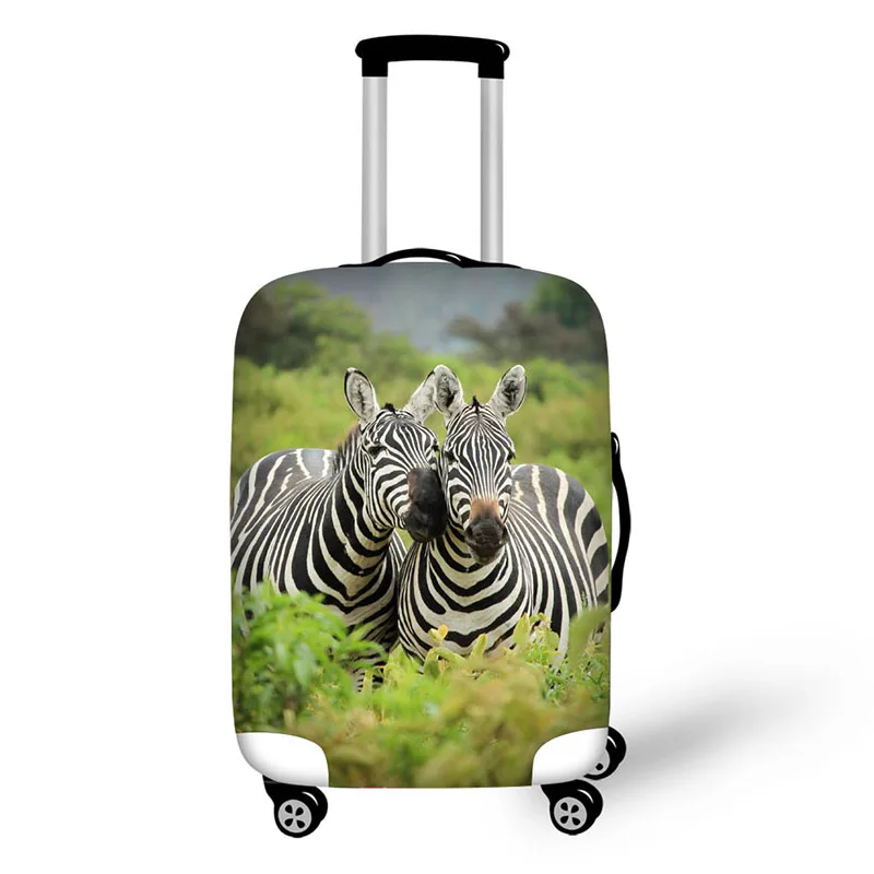 Animal Gestreepte Reizen Accessoires Koffer Beschermende Covers 18-32 Inch Elastische Bagage Stofkap Case Rekbaar