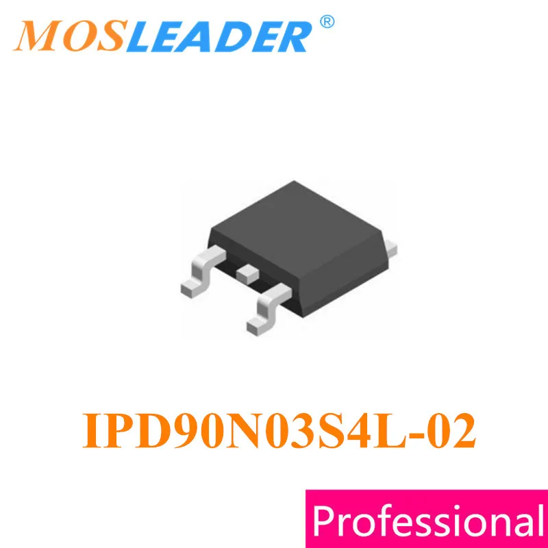 

Mosleader IPD90N03S4L-02 TO252 100PCS IPD90N03S4 IPD90N03S4L N-Channel 30V 90A High quality