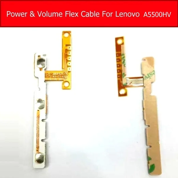 

100% Genuine Volume & Power flex cable For Lenovo A8-50 A5500HV A5500 side keypad button flex ribbon cable replacement