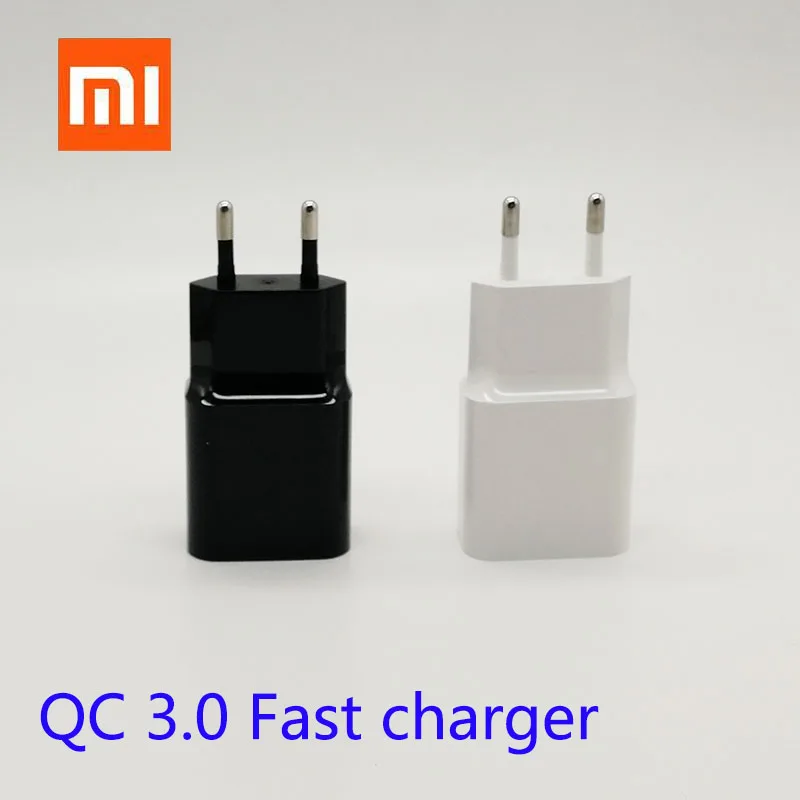 Originele Xiaomi Fast Charger Qc 3.0 Quick Charge Adapter Type C Kabel Voor Mi 9 8 Lite 8SE A2 6 5 5S 5X Black Shark Redmi Note 7