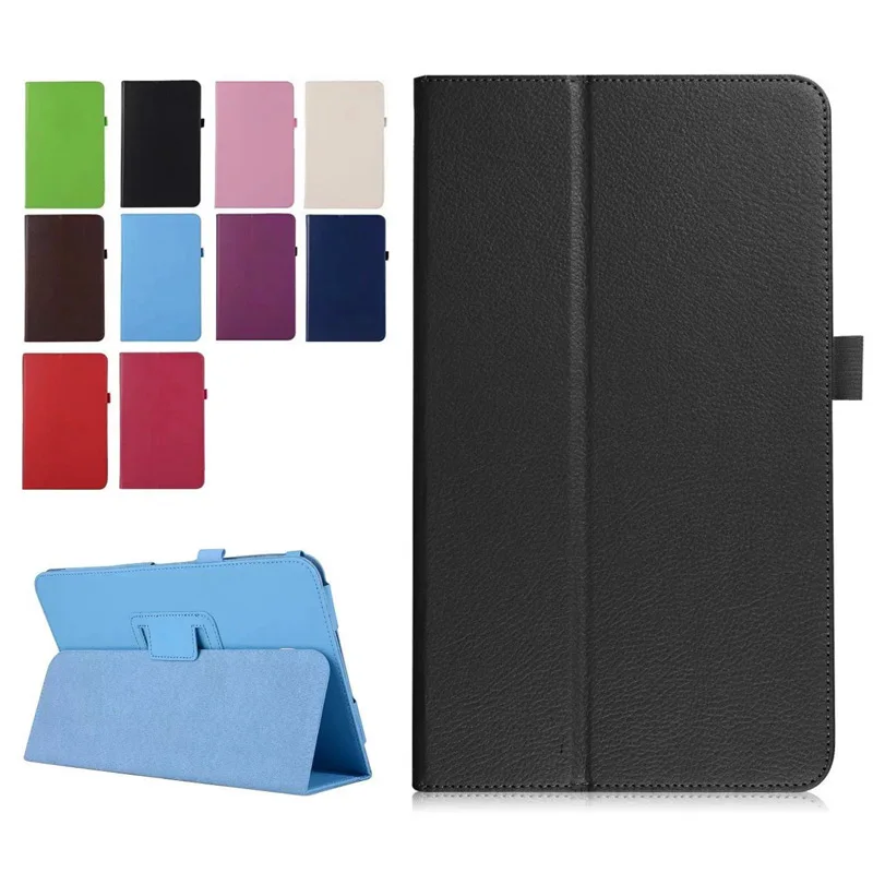 

For Lenovo Tab 4 8 TB-8504X Litchi Leather Case Flip Cover for Lenovo Tab4 8 TB-8504F TB-8504 8.0 inch Cover Case